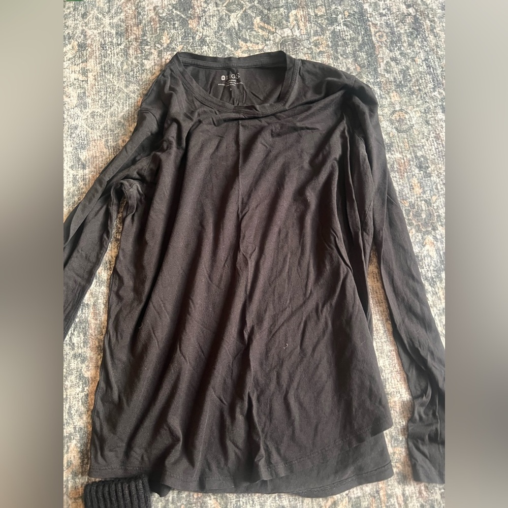 Figs Charcoal Gray Super Soft Shirt